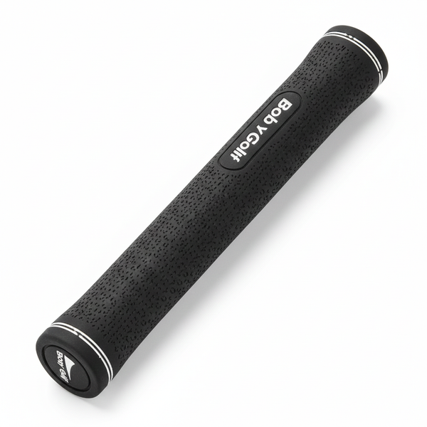 Body Golf Professional Anti-Slip Rubber Golf Grip, Standard/Midsize, All-Weather Traction, Jet Black