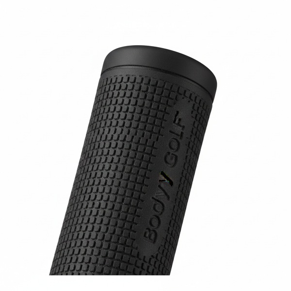 Body Golf Professional Anti-Slip Rubber Golf Grip, Standard/Midsize, All-Weather Traction, Jet Black